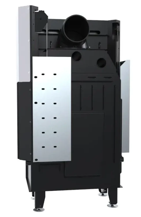 wkład kominkowy Defro Intra S BP 10 kW G widok tyłu