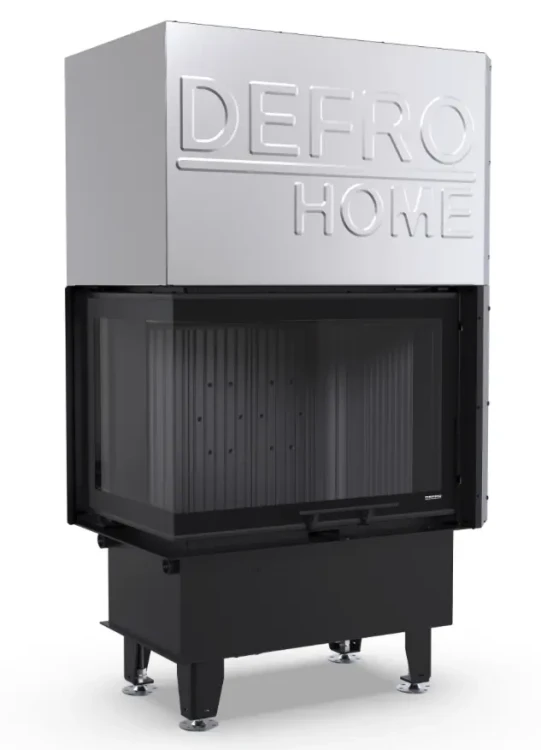 Defro Intra S BL G - wkład z ciemnym wyłożeniem paleniska