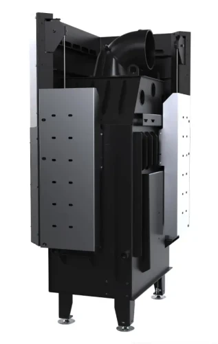 Kominek Defro Intra S BL G - widok z tyłu