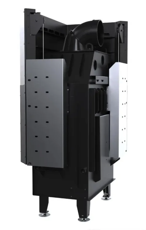 Kominek Defro Intra S BL G - widok z tyłu