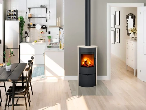 Piec stalowy Romotop Evora ceramika - wizualizacja.webp