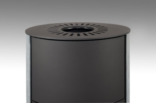 Piec stalowy Romotop Evora H kamień - górna płyta.webp