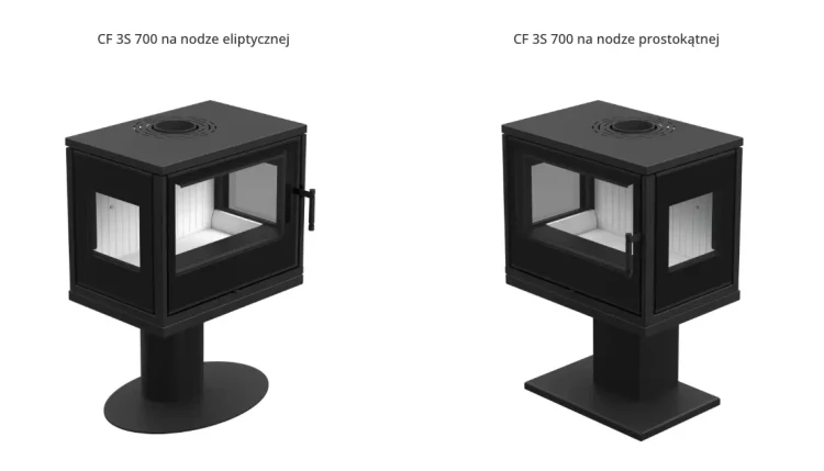 Podstawy kominka wolnostojącego Cubo CF 3S 700