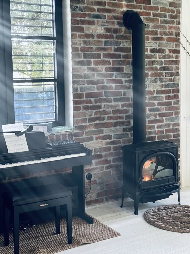 Komin zewnętrzny, izolowany DUALINOX - część wewnętrzna