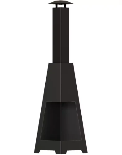 Kominek ogrodowy Pylos - widok z przodu.webp