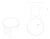 Palenisko ogrodowe Crater 600 - wymiary.webp