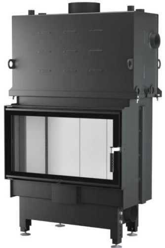 Wkłady kominkowe wodne Kominek z płaszczem wodnym Nemo 6 XL Topeco 18 kW