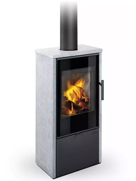 Piec stalowy Romotop Laredo F Kamień.webp