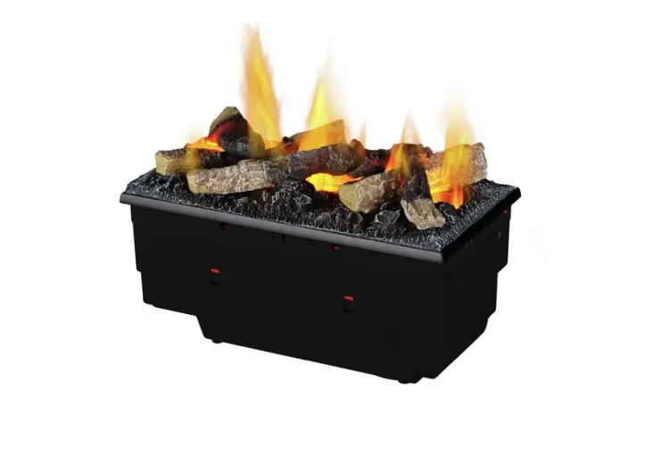 Elektryczny Kominek parowy Cassette 400 600 LED z polanami