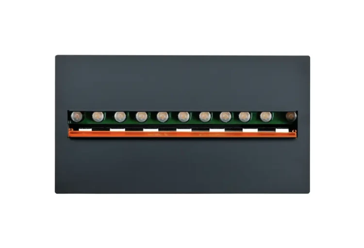 Elektryczny Kominek parowy Cassette 400 600 LED - widok z góry