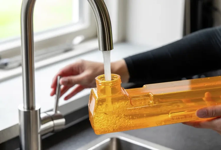 Elektryczny Kominek parowy Cassette 400 600 LED - pojemnik na wodę