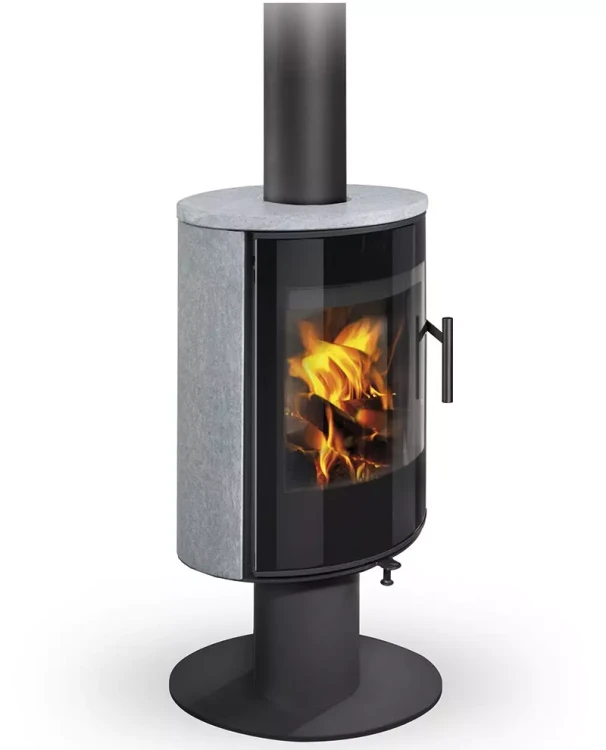 Piec stalowy Romotop Laredo T Kamień