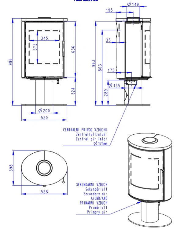 Laredo T Ceramika - wymiary
