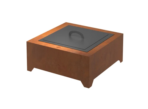 Palenisko ogrodowe Corten Square 700