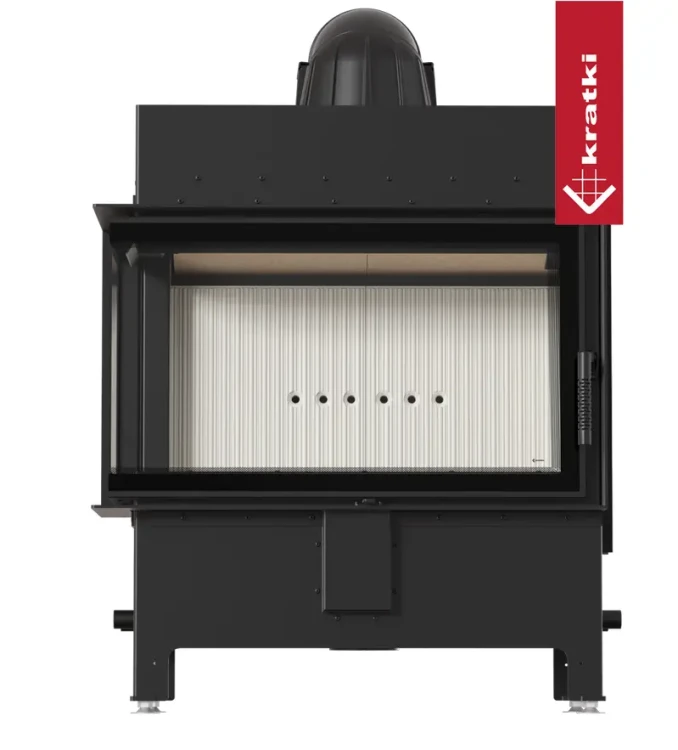 Kominek Lucy Lewy 14 kW - widok z przodu