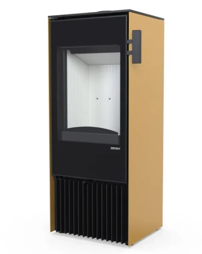 Piec Defro Home Adeo 6 kW - kolor żółty