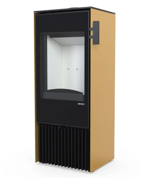 Piec Defro Home Adeo 6 kW - kolor żółty
