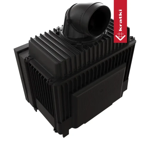 Kominek Franek Deco 14 kW - widok z tyłu