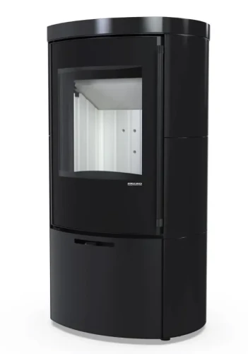 Piec kaflowy Ceres 2.0 KRM, ceramika czarny połysk