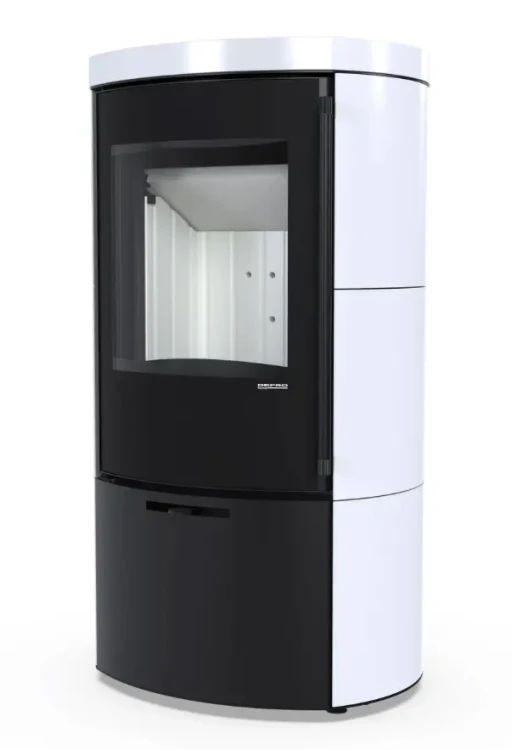 Piec kaflowy Ceres 2.0 KRM, biała ceramika