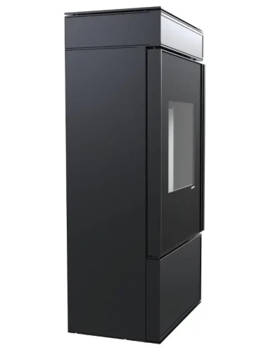 Kominek Defro Cube Mini 2.0, widok z lewej strony