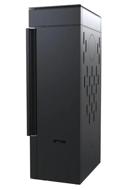 Kominek Defro Cube Mini 2.0, widok z prawej strony
