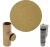 Zaślepka jako element umożliwiający zatkanie niepotrzebnego wejścia do trójnika w kominie ceramicznym