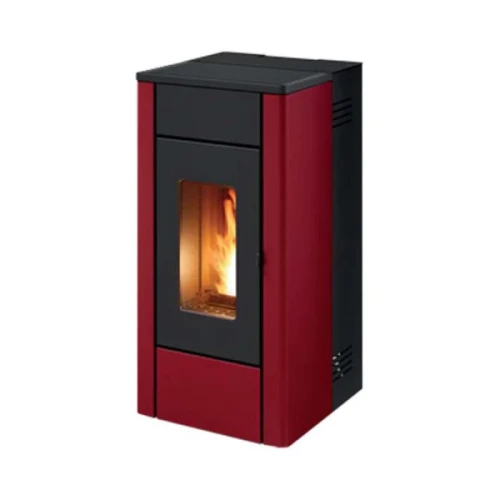 Piec na pellet MCZ May 7 kW kolor bordo