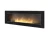 Biokominek Frame 1500 w kolorze czarnym z szybą