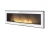 Biokominek Frame 1500 w kolorze białymz szybą