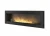 Biokominek Frame 1500 w kolorze czarny mat z szybą