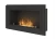 Biokomnek SimpleFire Frame 900 w kolorze czarny mat z szybą