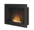 Biokominek SimpleFire Frame 600 czarny mat z szybą