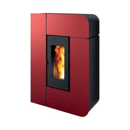 Piec na pellet MCZ Alea 7 kW kolor bordowy