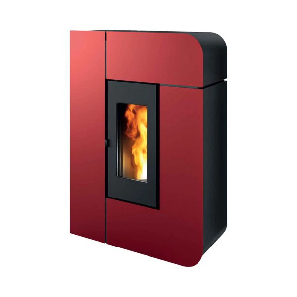 Piec na pellet MCZ Alea 7 kW kolor bordowy