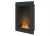 Biokominek SimpleFire Frame 550 w kolorze czarny mat z szybą