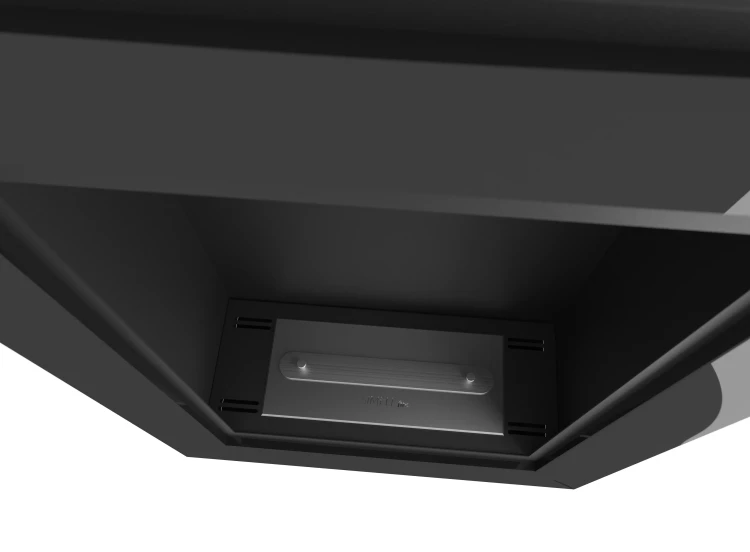 Widok z góry biokominka SimpleFire Frame 550 z szybą
