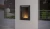 Wizualizacja zabudowanego biokominka SimpleFire Frame 550 w kolorze czarnym