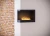 Zbliżenie na zabudowany biokominek SimpleFire Corner 600 L
