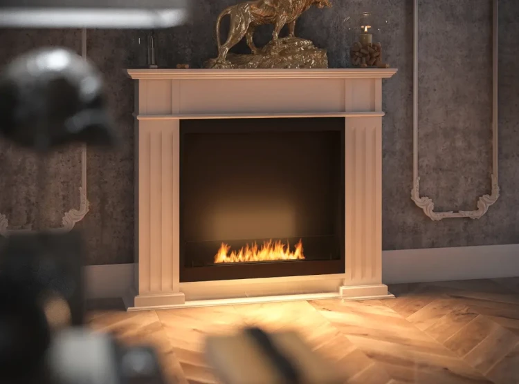 Biokominek Infire Inportal 1 w kolorze białym