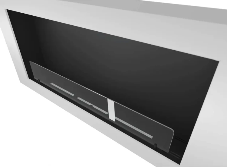 Obudowa biokominka Infire MURALL 1200 w kolorze białym