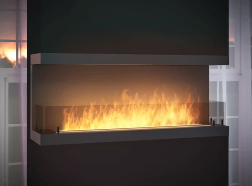 Wizualizacja płomienia w biokominku Infire Inside C1200 vers 3