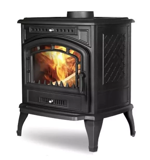 Kawmet Koza p7 9,3 kW w trakcie palenia