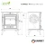 Wymiary kozy Kawmet P10