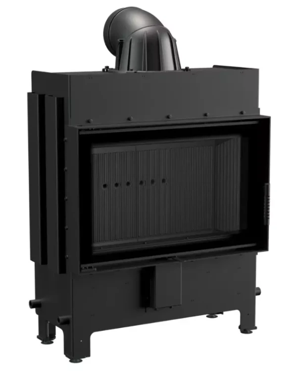 Lucy Slim 10 kW z czarnym wyłożeniem