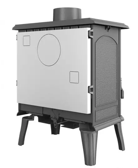 Koza żeliwna Artemida S18 Eco - widok z tyłu