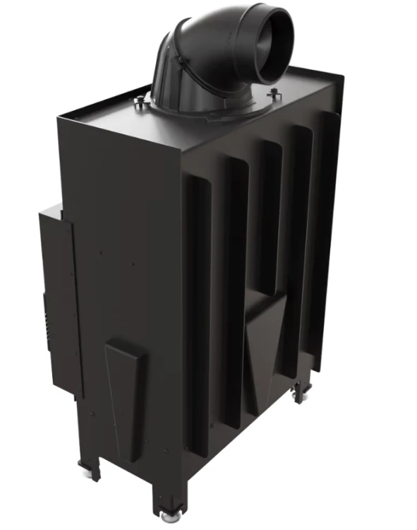 Kominek Floki S 8 kW - widok z tyłu