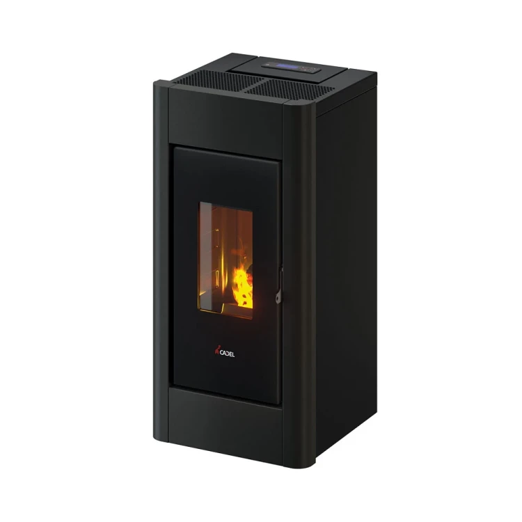 Piec na pelet Cadel Sweet 7 kW w kolorze czarnym