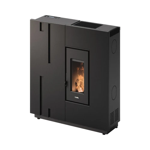 Piec na pelet Cadel Baggy 7 kW w kolorze czarnym
