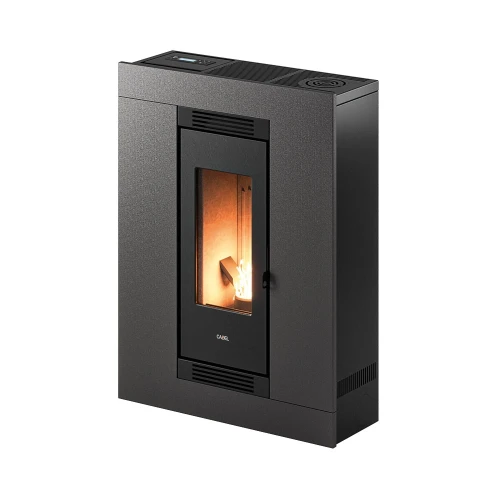 Piec na pelet Cadel Luce Plus 9 kW w kolorze szarym